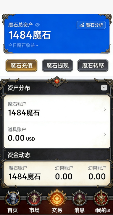 魔域私服装备锻造界面截图